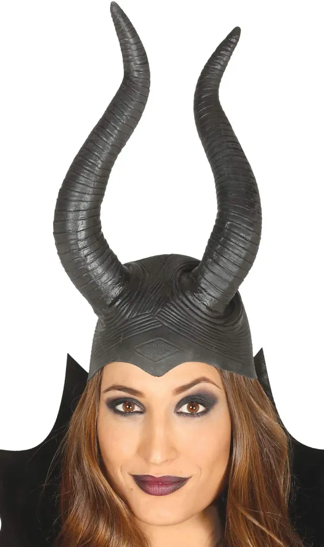 Guirca Cappello da Malefica in Lattice copricapo corna