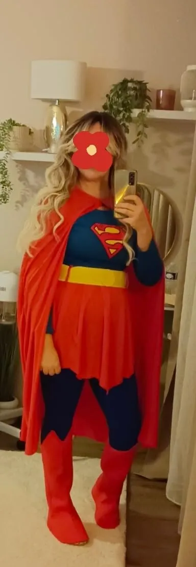 Funidelia Supergirl Kara Zor-El costume donna rosso