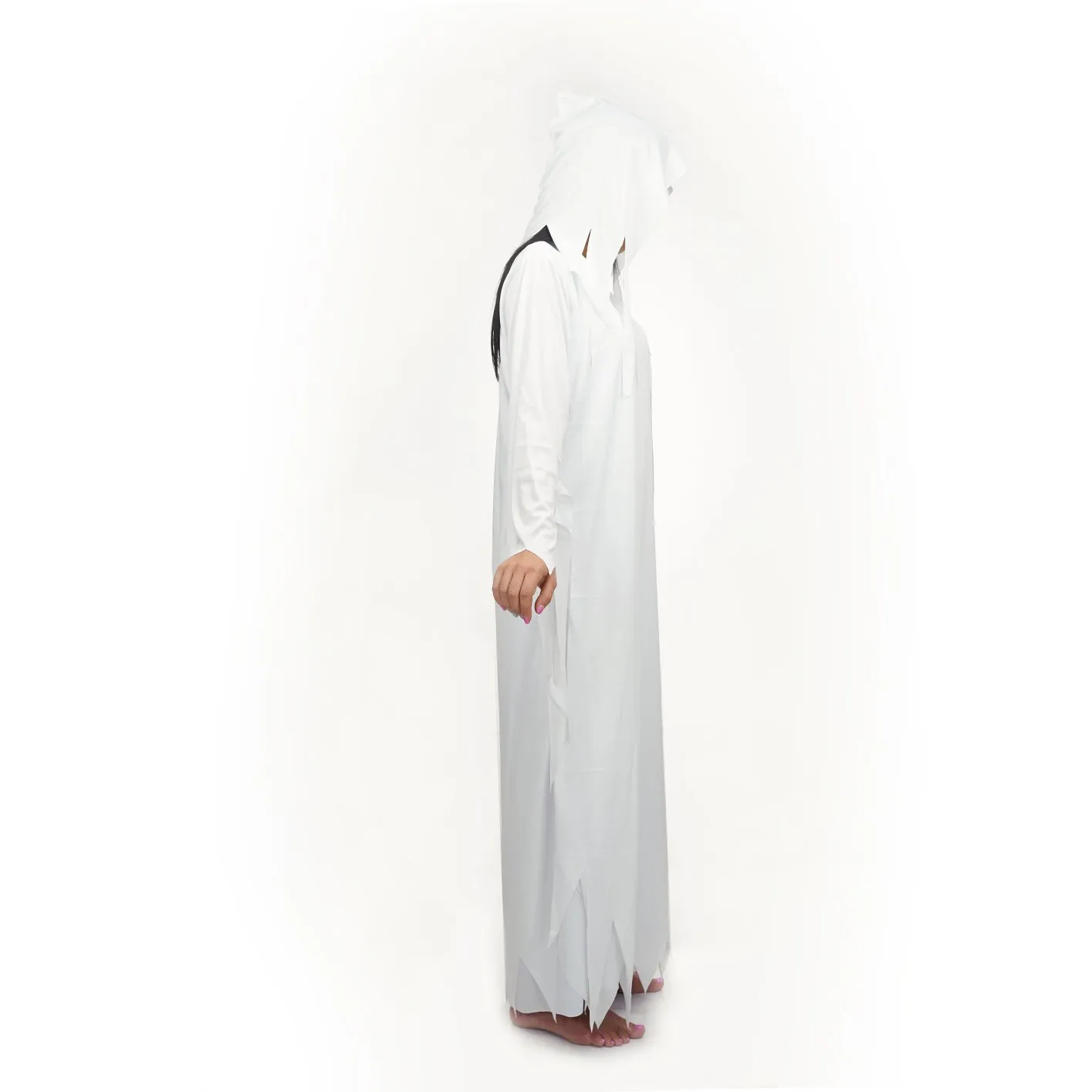 SEA HARE Ghouls fantasma bianco costume adulto con cappuccio