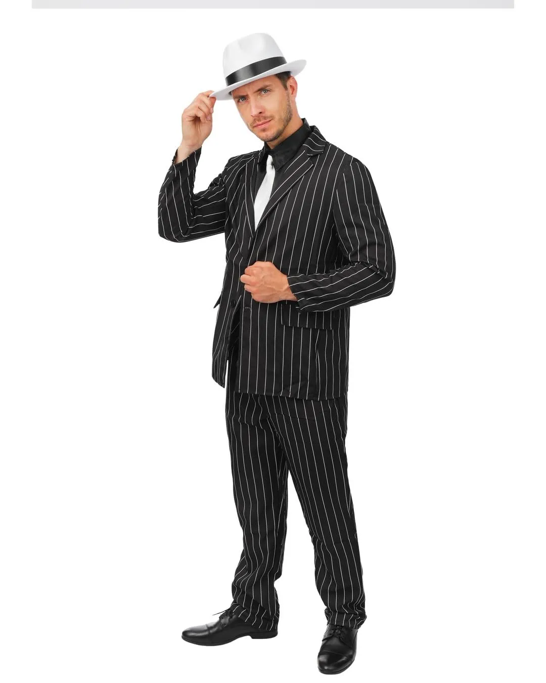 P'tit Clown costume gangster anni 20 mafioso adulto