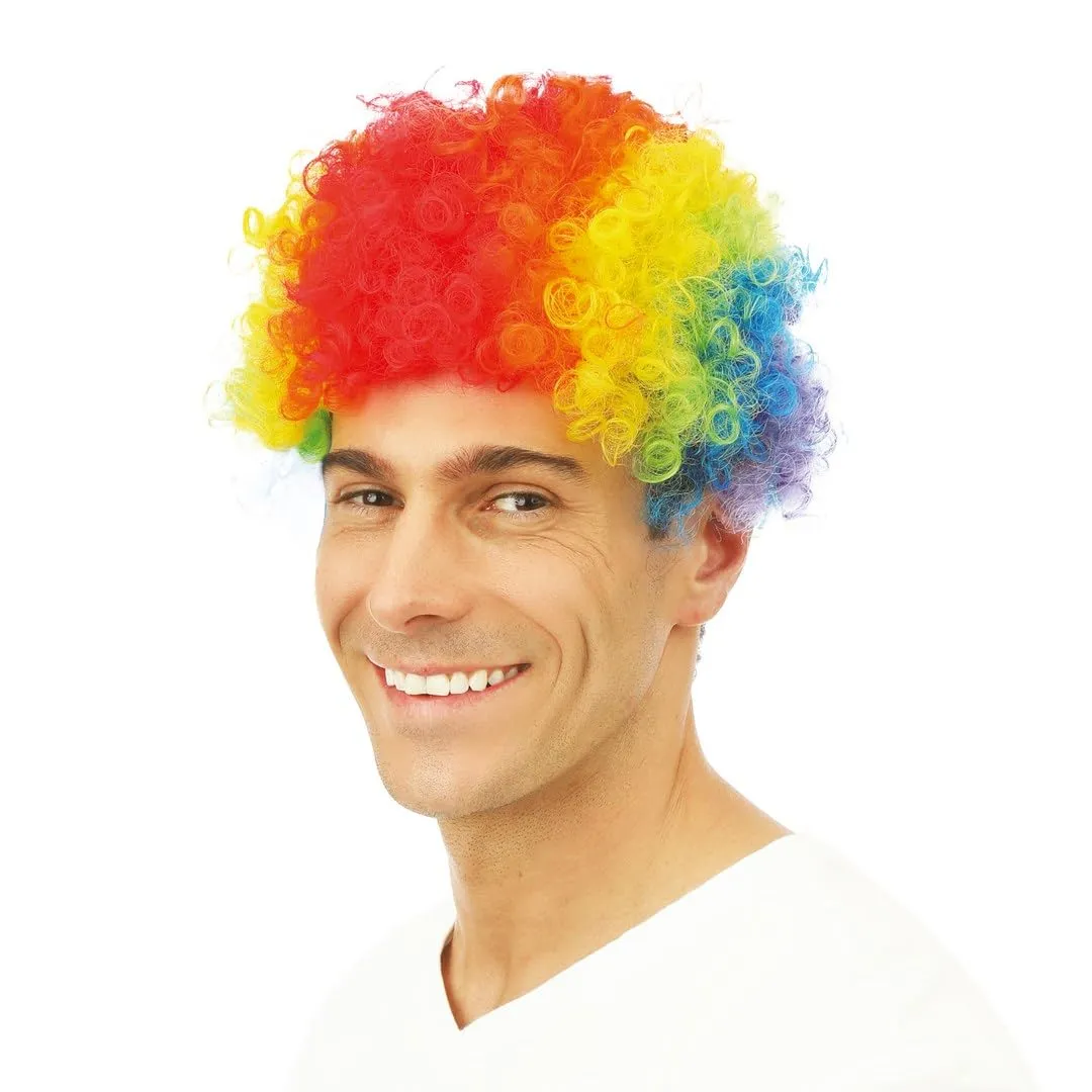 P'tit Clown re68055 parrucca pop multicolore