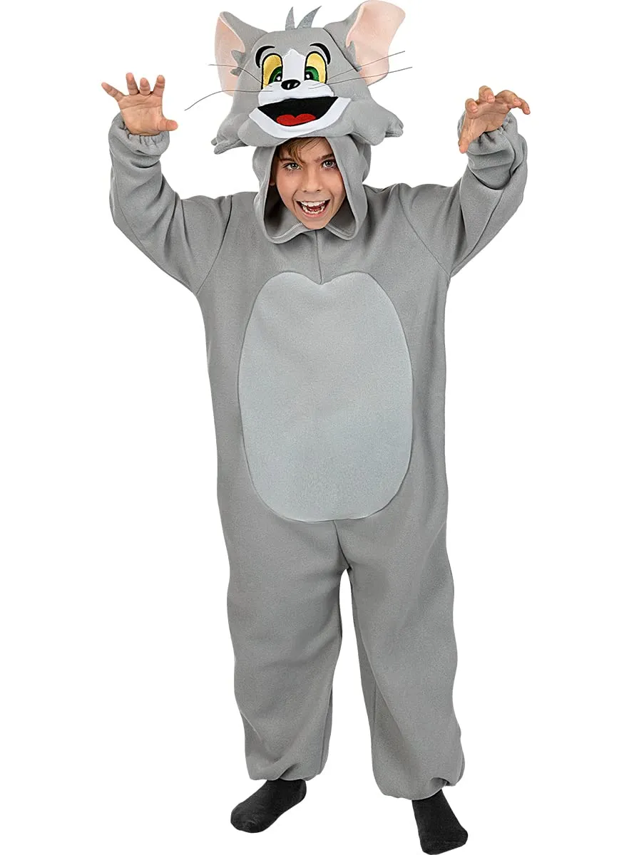 Funidelia Tom & Jerry Costume di Tom grigio 3-4 anni