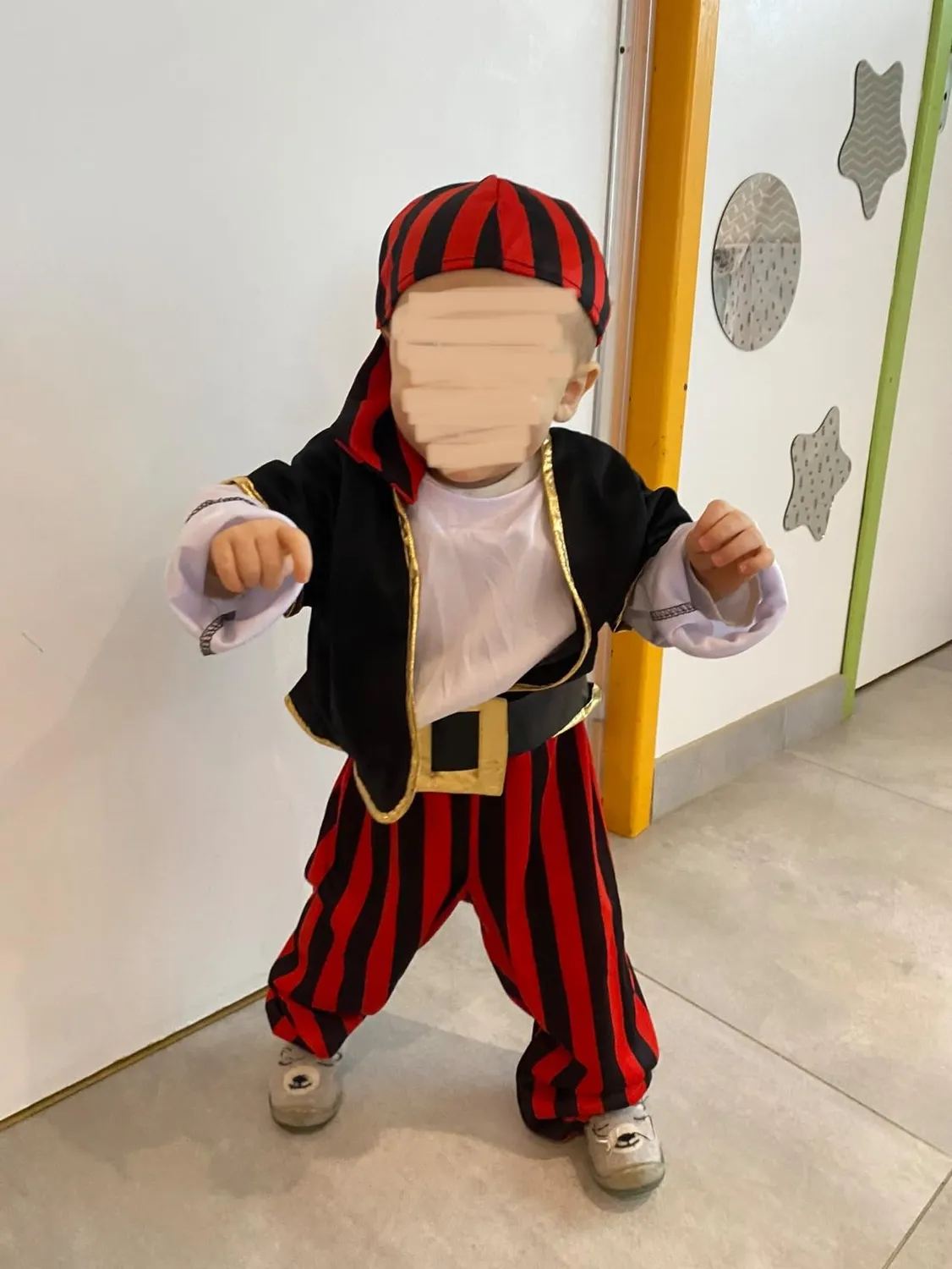 Fiestas Guirca Pirata Baby costume 12-18 mesi 5 pezzi