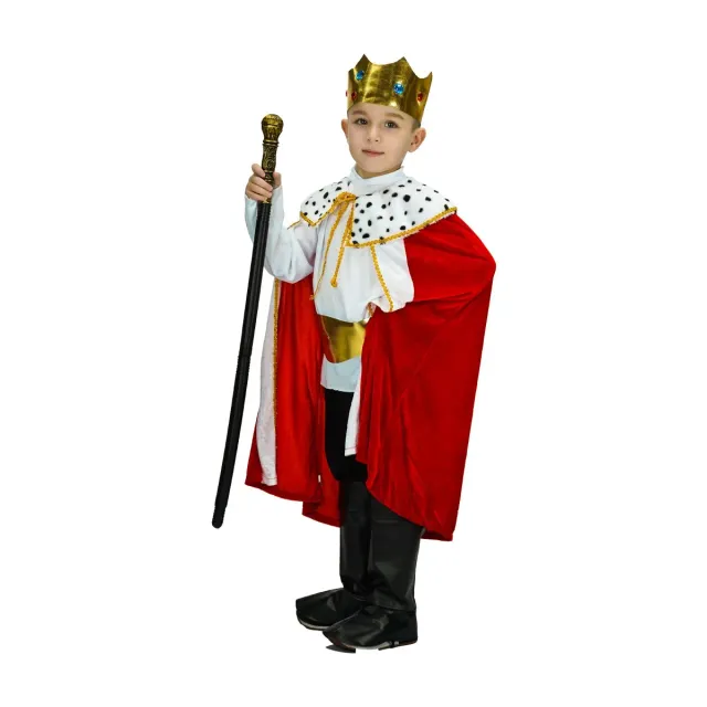 SEA HARE Re Fantasy costume bambino 7-9 anni corona