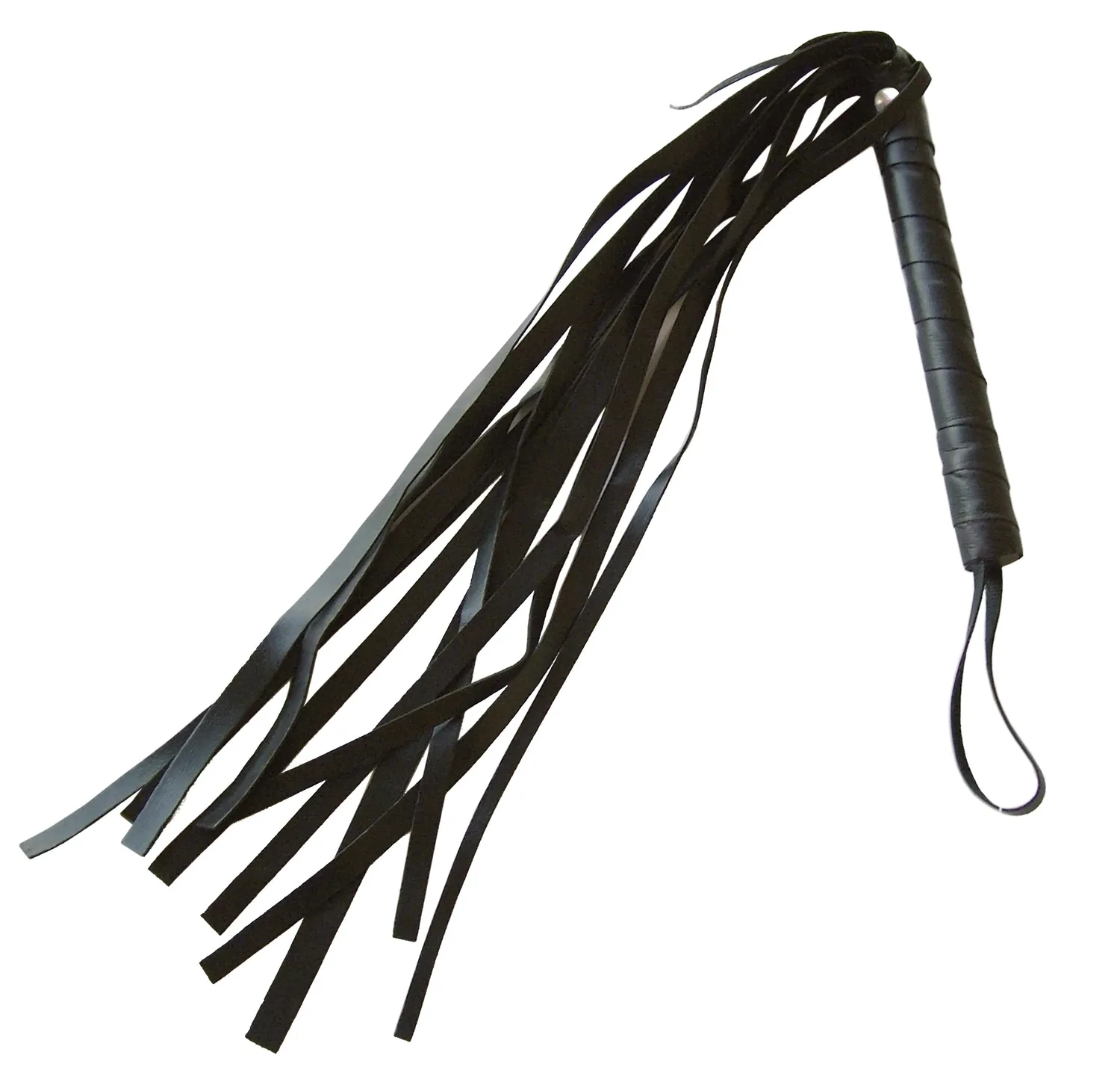 P'tit Clown Frusta finta pelle nera 65 cm accessorio