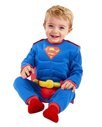 Funidelia Superman costume neonato 12-24 mesi mantello