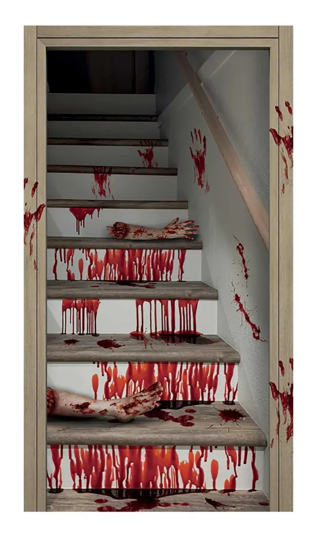 P'tit Clown 23497 scala sanguinante decorazione porta