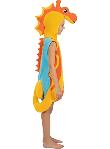 Funidelia Costume Cavalluccio Marino 3-6 anni arancione