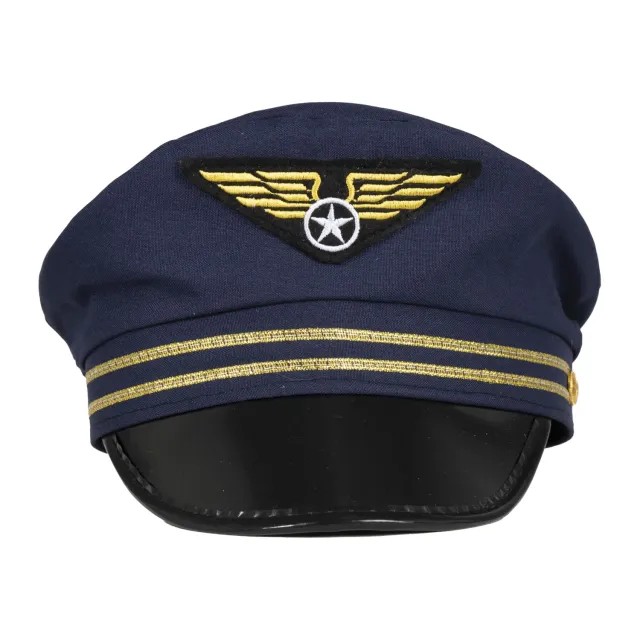 P'tit Clown 74601 Cappello Pilota Aria Blu Adulto