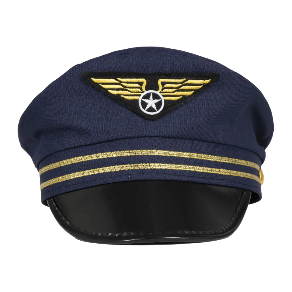 P'tit Clown 74601 Cappello Pilota Aria Blu Adulto