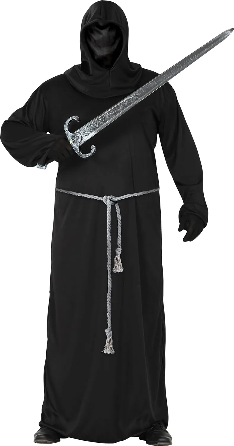 Guirca Dark Soldier costume uomo L 52-54 con cappuccio