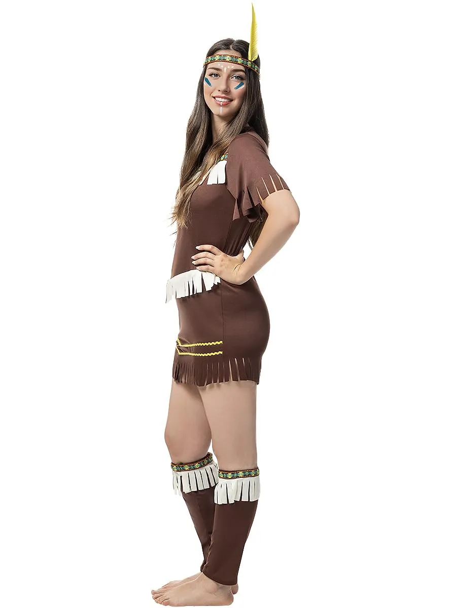 Funidelia Nativo costume donna marrone S