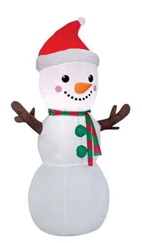 P'tit Clown pupazzo neve gonfiabile luminoso 120 cm