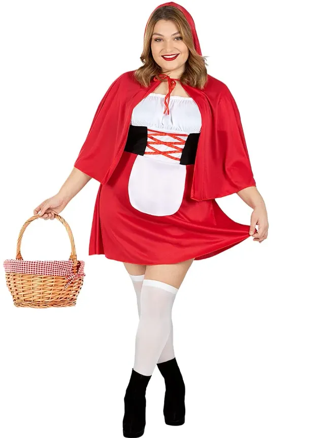 Funidelia Cappuccetto Rosso vestito donna rosso