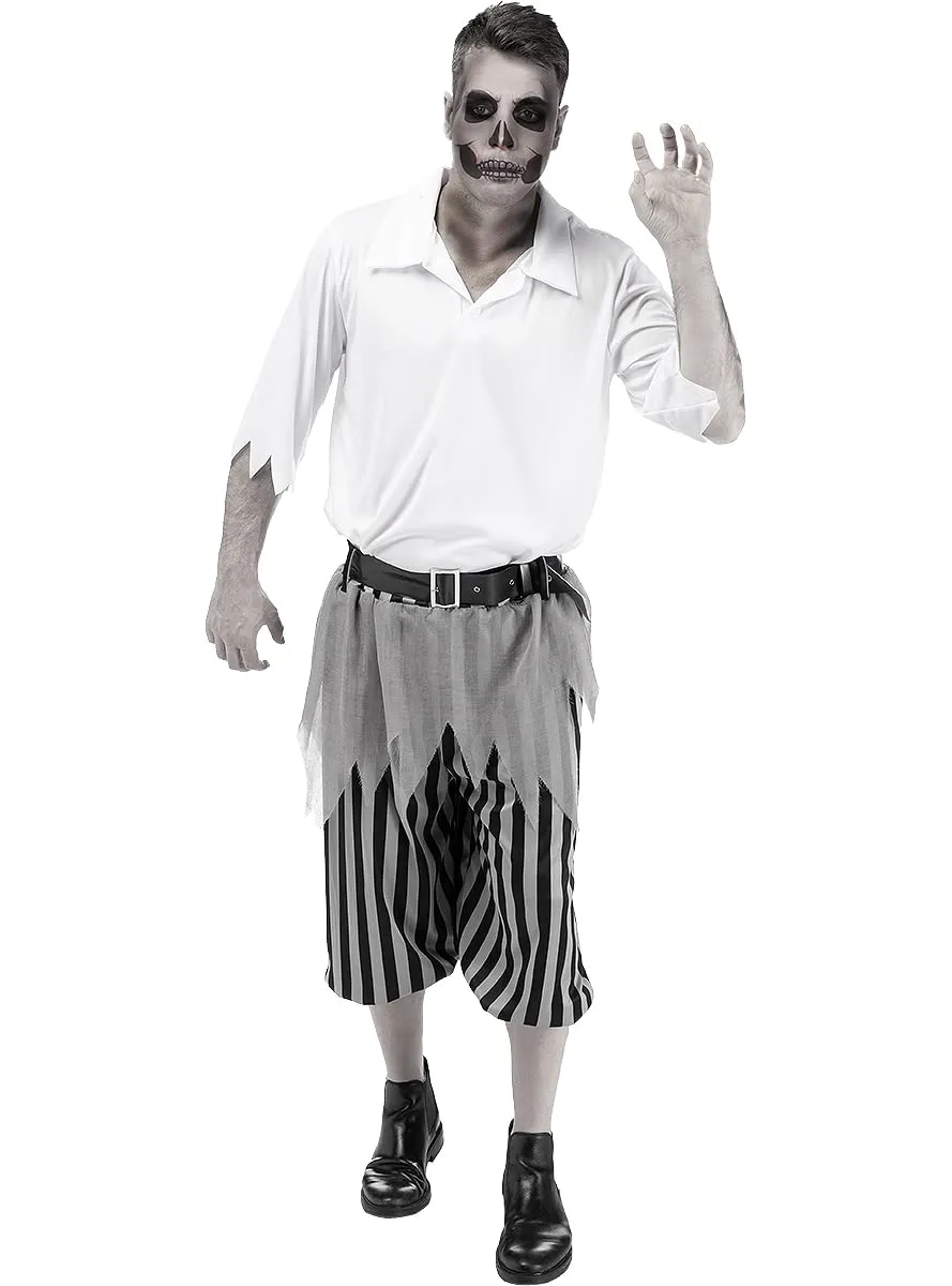 Funidelia Pirata Zombie costume uomo nero horror