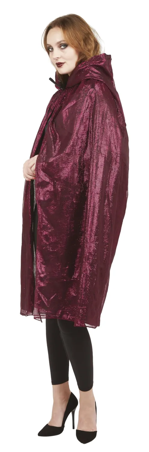 P'tit Clown re22277 mantello con cappuccio rosa 145 cm brillante
