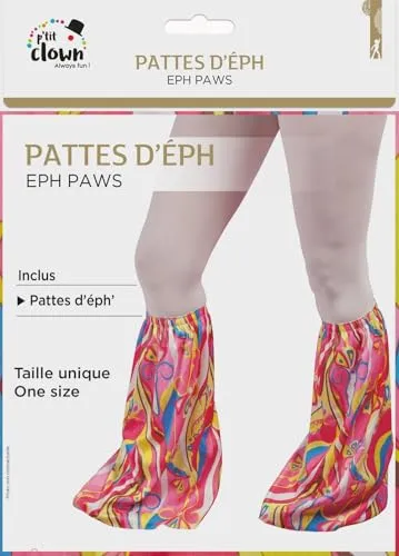 P'tit Clown 71920 zampe tessuto hippie adulto taglia unica
