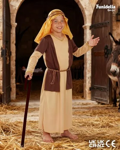 Funidelia San Giuseppe costume bambino 5-6 anni tunica