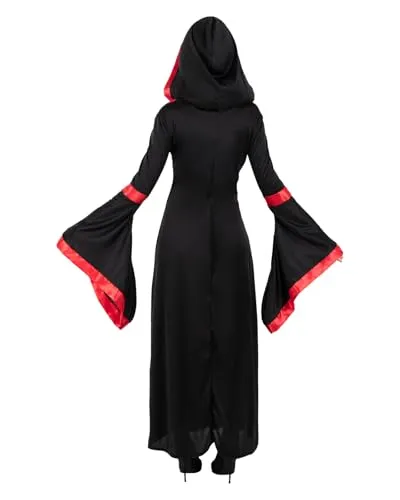 Funidelia Vampira Sacerdotessa costume S nero
