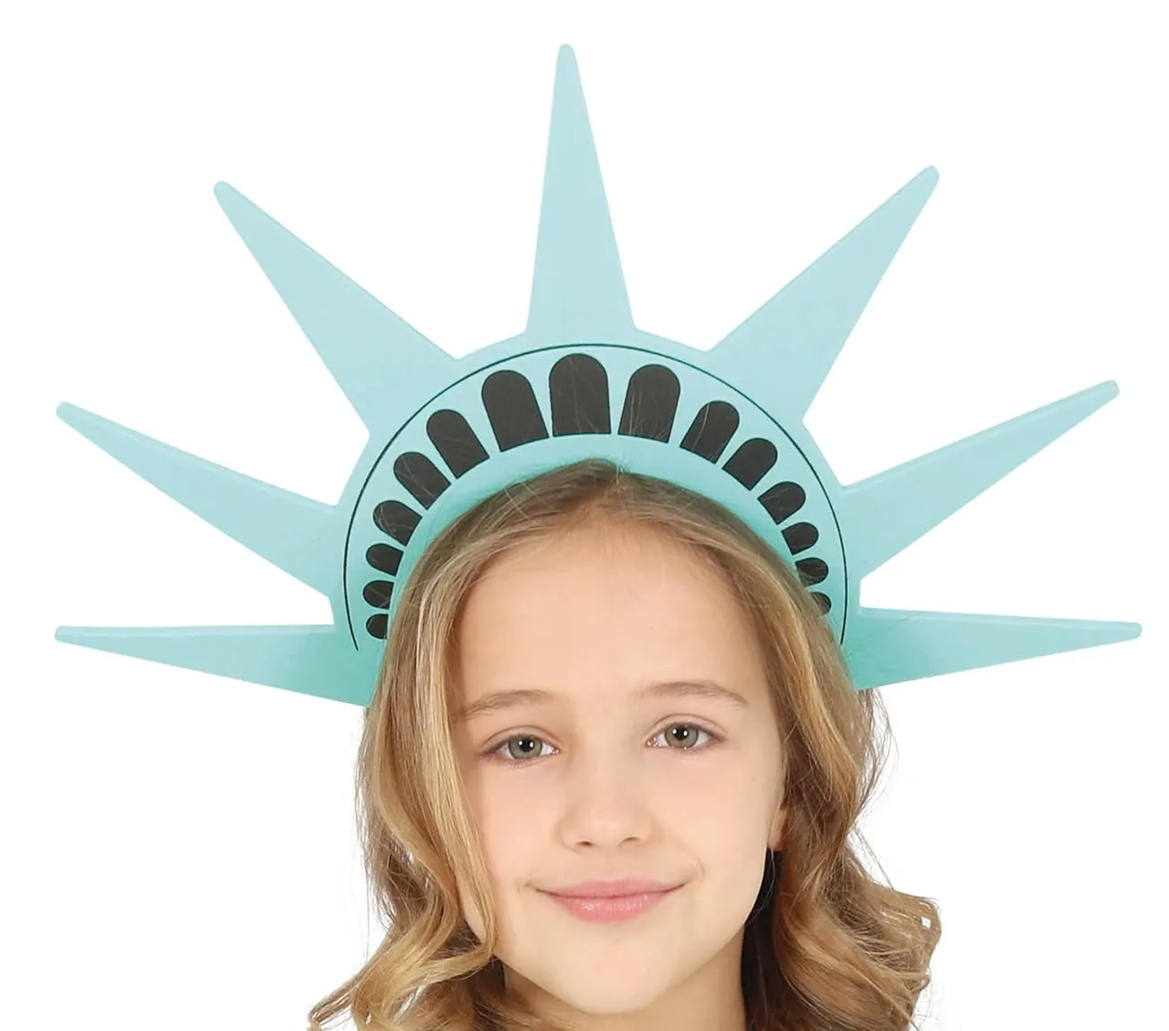 Guirca Statua della Libertà costume bambina 10-12 anni 3 pezzi