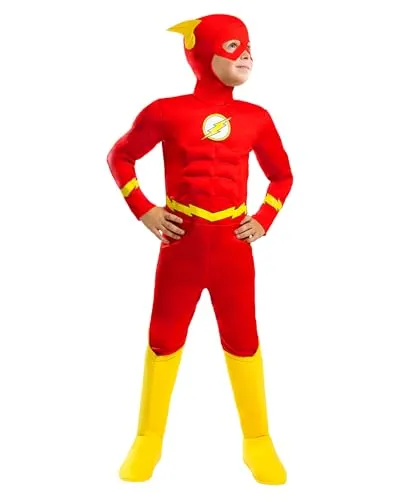 Funidelia Flash Deluxe costume bambino 3-4 anni tuta