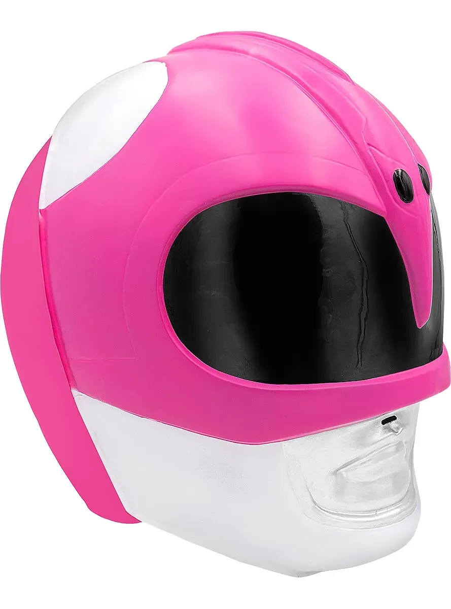 Funidelia Power Rangers casco rosa adulto