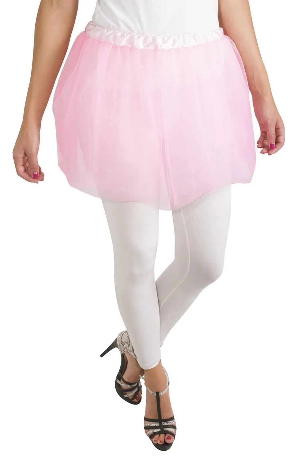 P'tit Clown 39903 tutù rosa pallido taglia unica tulle