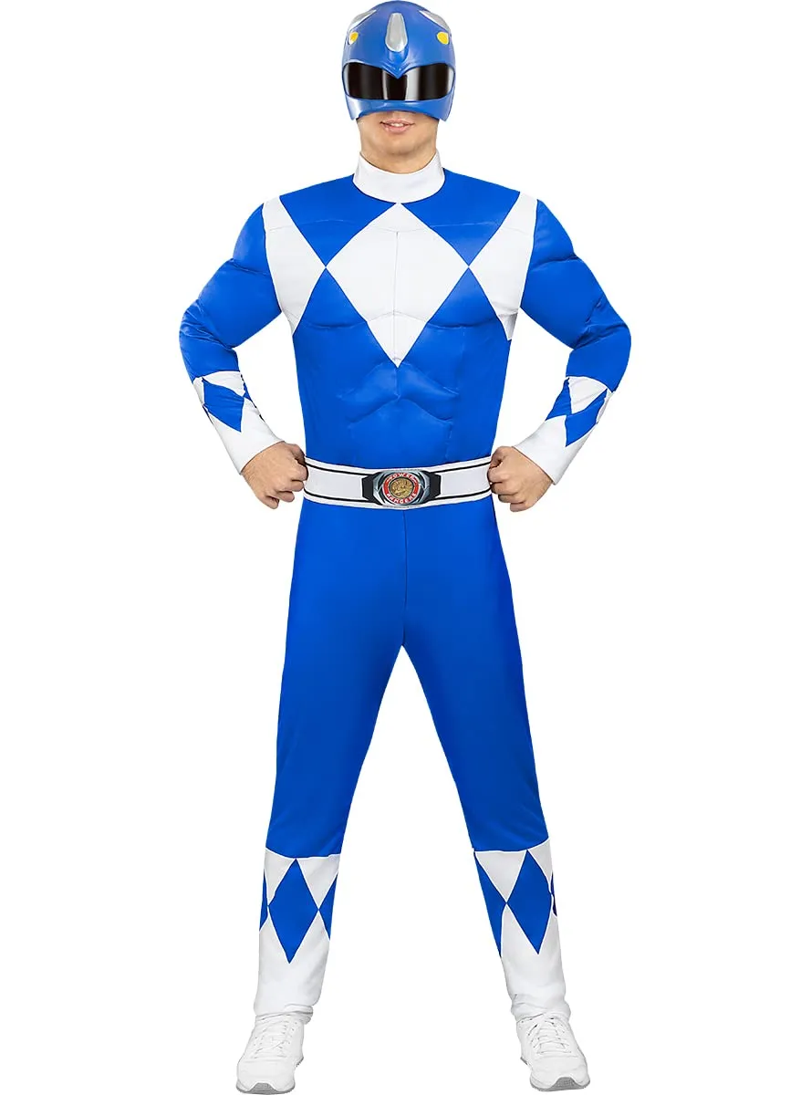 Funidelia Power Ranger Blu Costume Uomo M Licenza Ufficiale