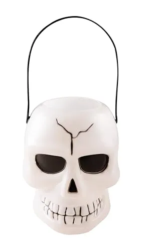 P'tit Clown Teschio cestino portadolci 10 cm halloween