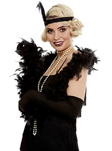 Funidelia Anni 20 Collana donna bianca accessorio costume