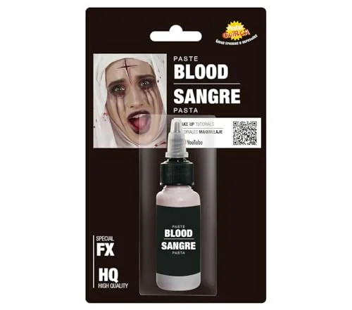 Guirca Sangue in Pasta Sangue Finto per Ferite Halloween