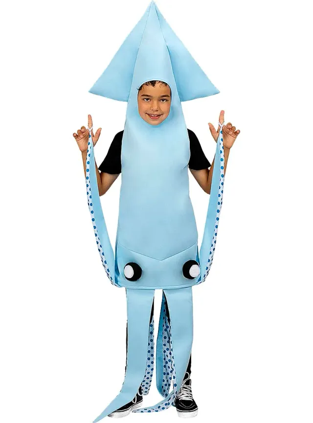 Funidelia Calamaro Costume bambino bianco taglia 7-9 anni