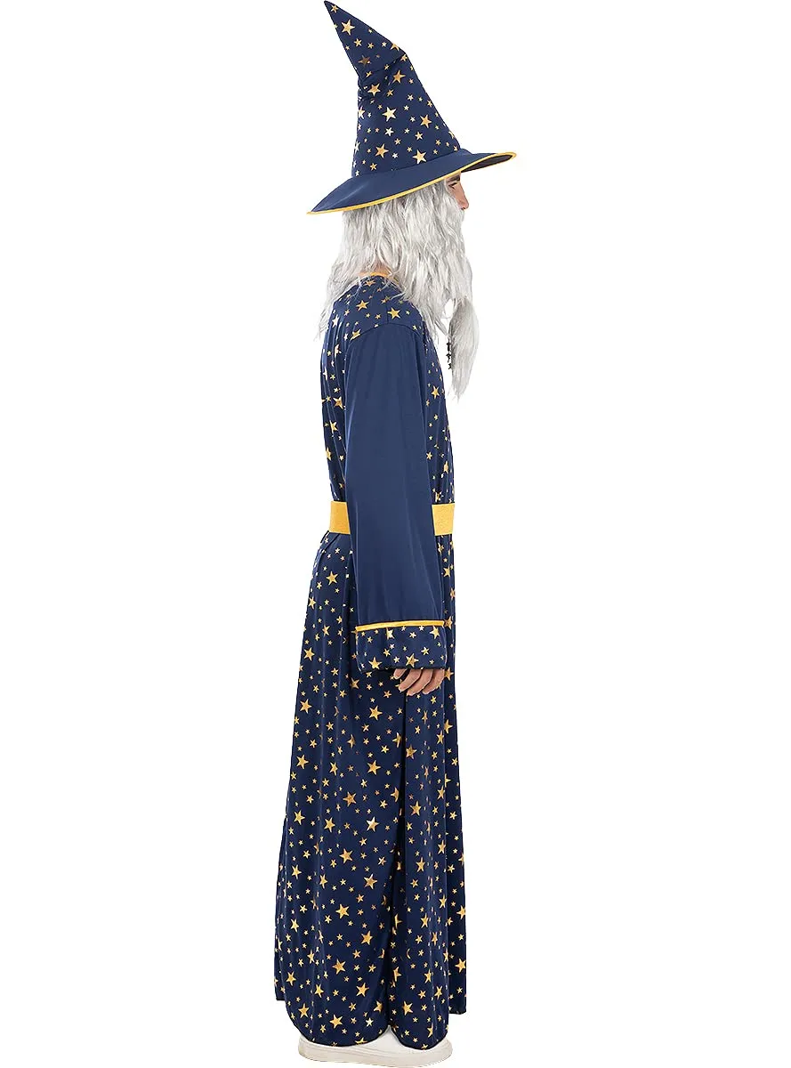 Funidelia Mago Merlino Costume Uomo Rosso