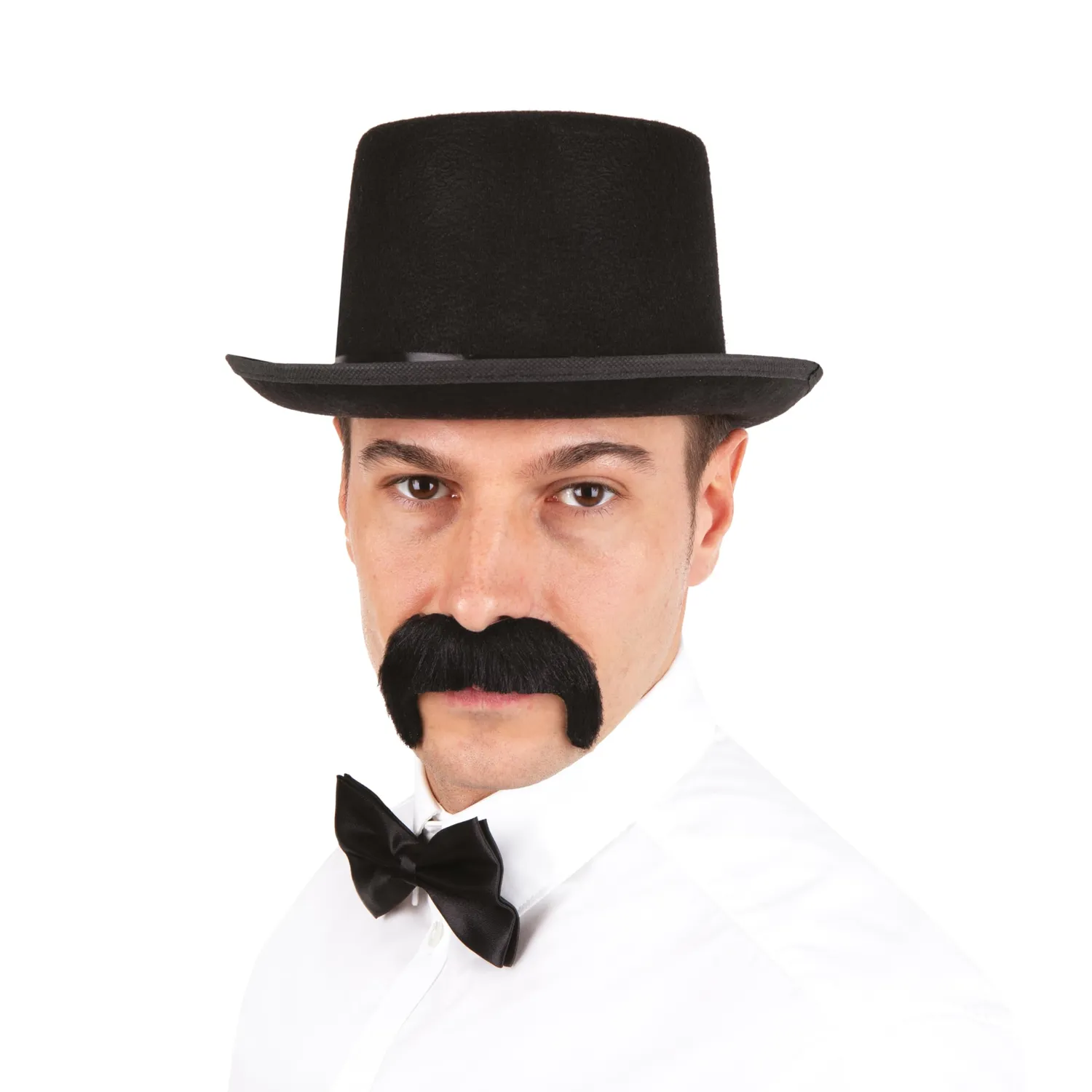 P'tit Clown Top Form 10042 cilindro adulto nero feltro