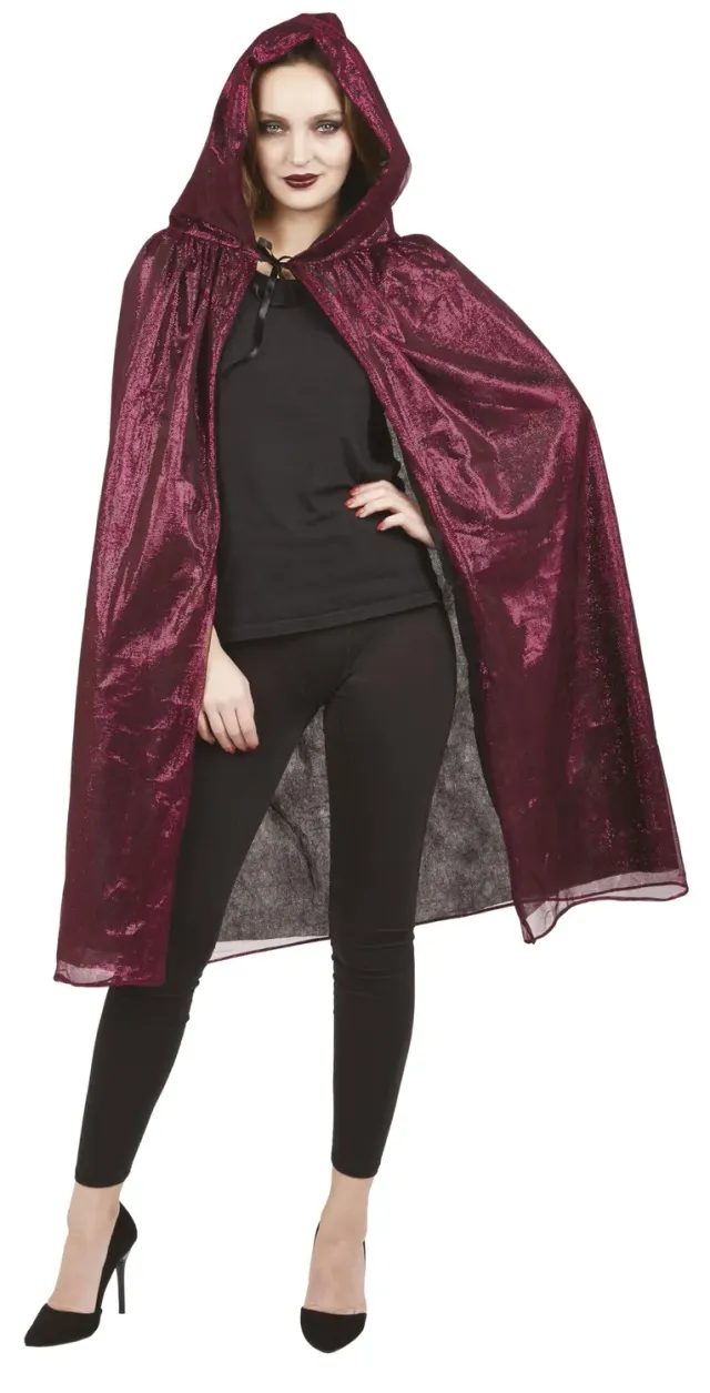 P'tit Clown re22277 mantello con cappuccio rosa 145 cm brillante