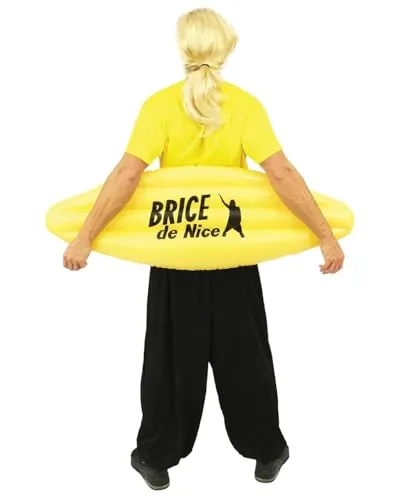 P'tit Clown Brice de Nice Tavola Surf Gonfiabile Gialla 115 cm