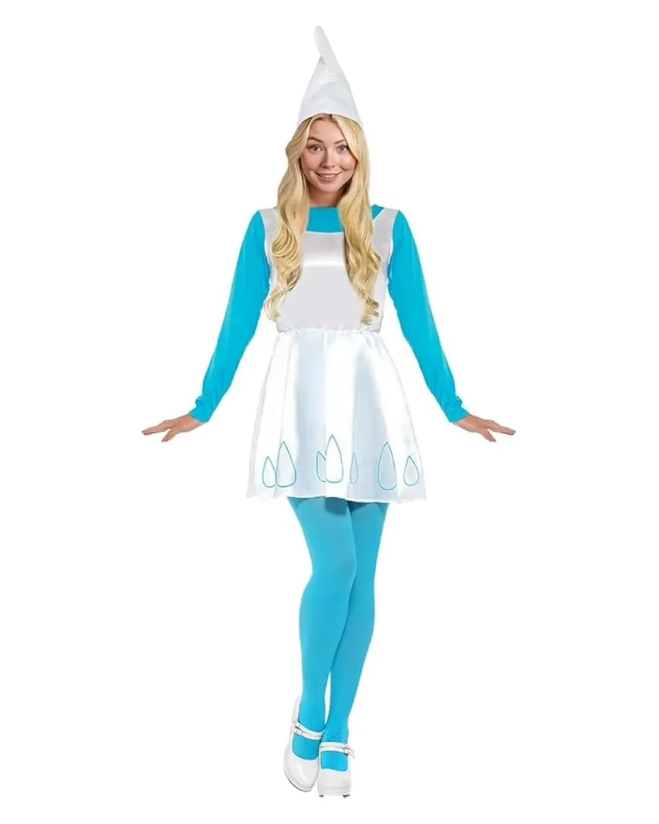 Funidelia Costume Puffetta Donna Blu Vestito Classico
