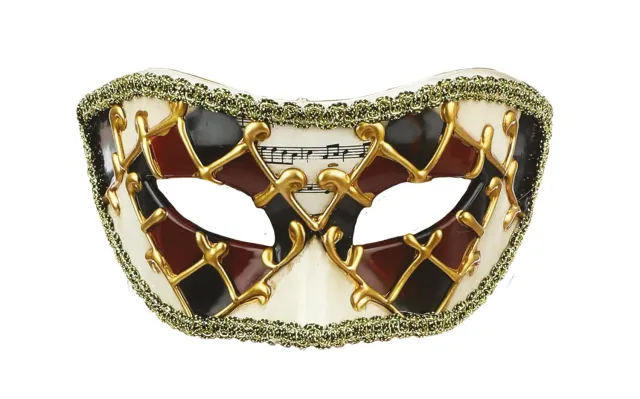 P'tit Clown 23380 maschera veneziana campanelli adulto