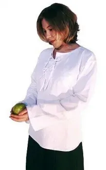 La Bottega di Merlino Tilda camicia medievale unisex cotone