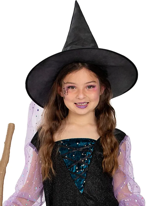 Funidelia Streghe cappello da strega bambino nero