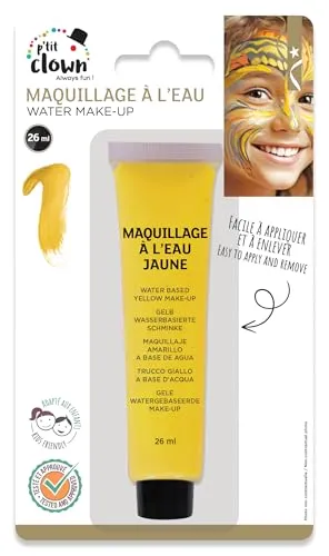 P'tit Clown trucco viso giallo 26 ml lavabile