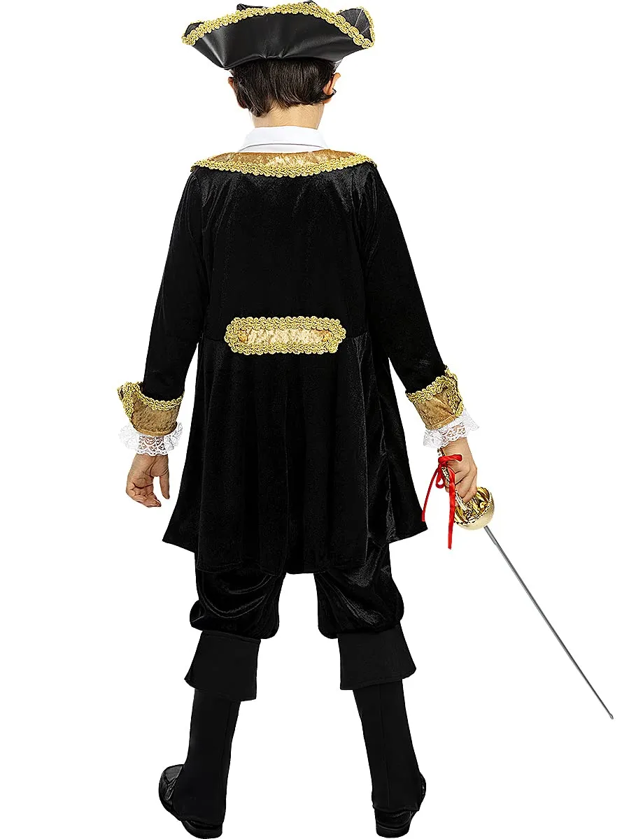Funidelia Pirata Deluxe Coloniale costume bambino 7-9 anni multicolore
