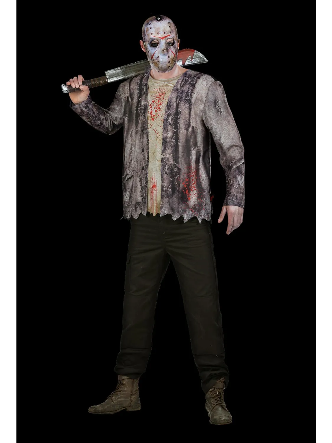 Smiffys Friday 13th Jason Voorhees costume Halloween con maschera