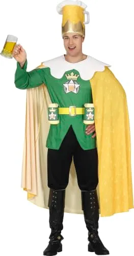 Fiestas Guirca Birra costume uomo L verde con cappello