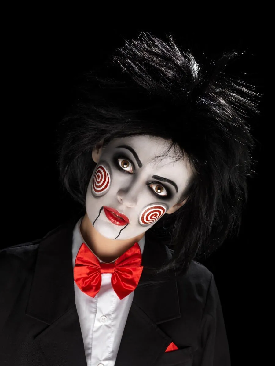 Smiffys SAW Billy costume donna nero horror