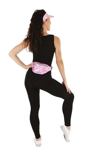 P'tit Clown 22691 costume rosa adulto festa in maschera