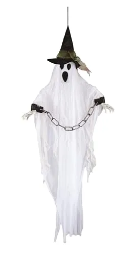 P'tit Clown Piccolo Fantasma Incatenato Decorazione Luminosa da Appendere
