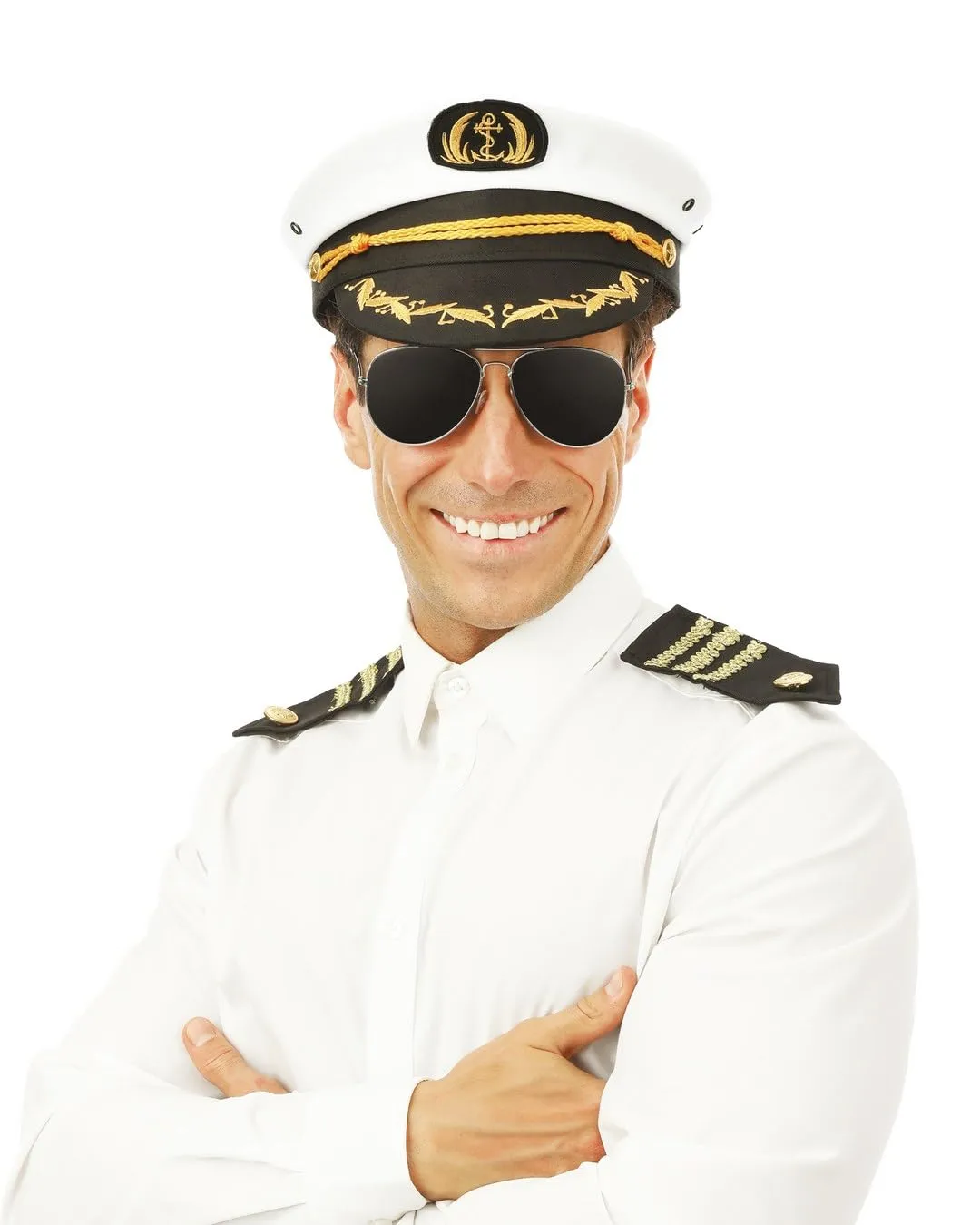 P'tit Clown 66645 set accessori capitano barca nero