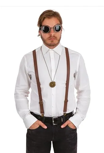 P'tit Clown re50493 Set Steampunk 3 Pezzi Accessori