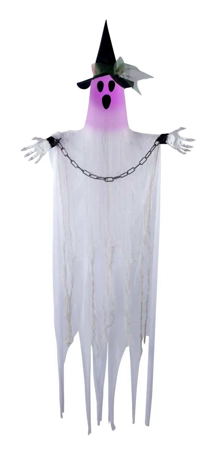 P'tit Clown Fantasma Incatenato Decorazione Halloween 170 cm Luminosa